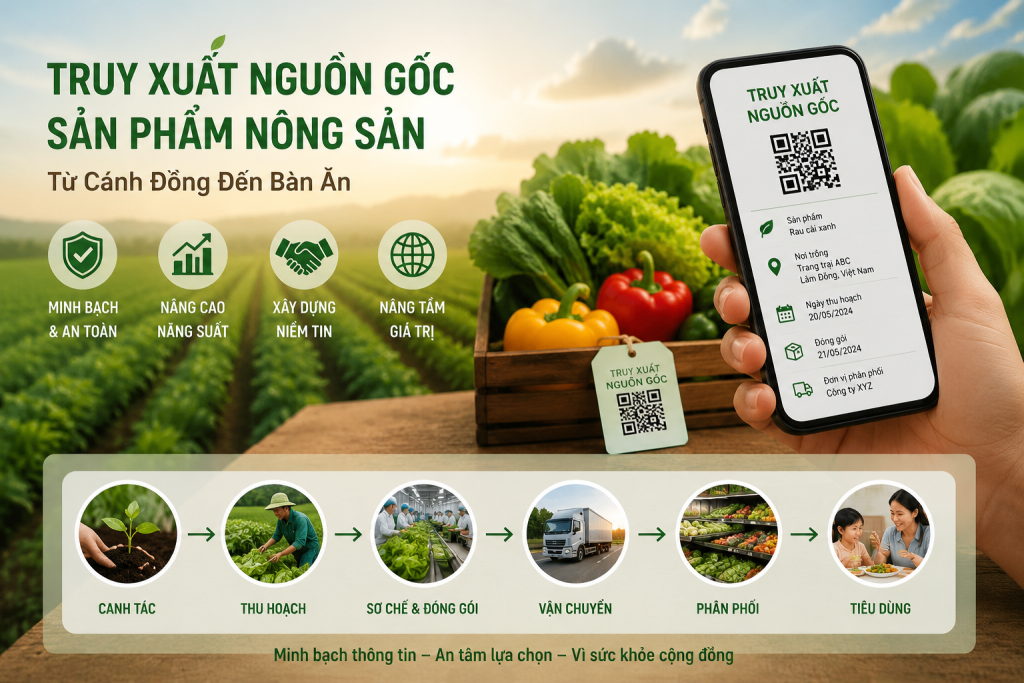 Truy Xuất Nguồn Gốc Sản Phẩm Nông Sản: Từ Cánh Đồng Đến Bàn Ăn